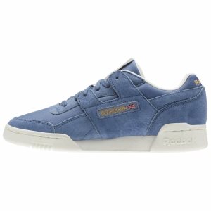 Reebok Workout Lo Plus Turnschuhe Damen - Blau - DE 179-BRQ